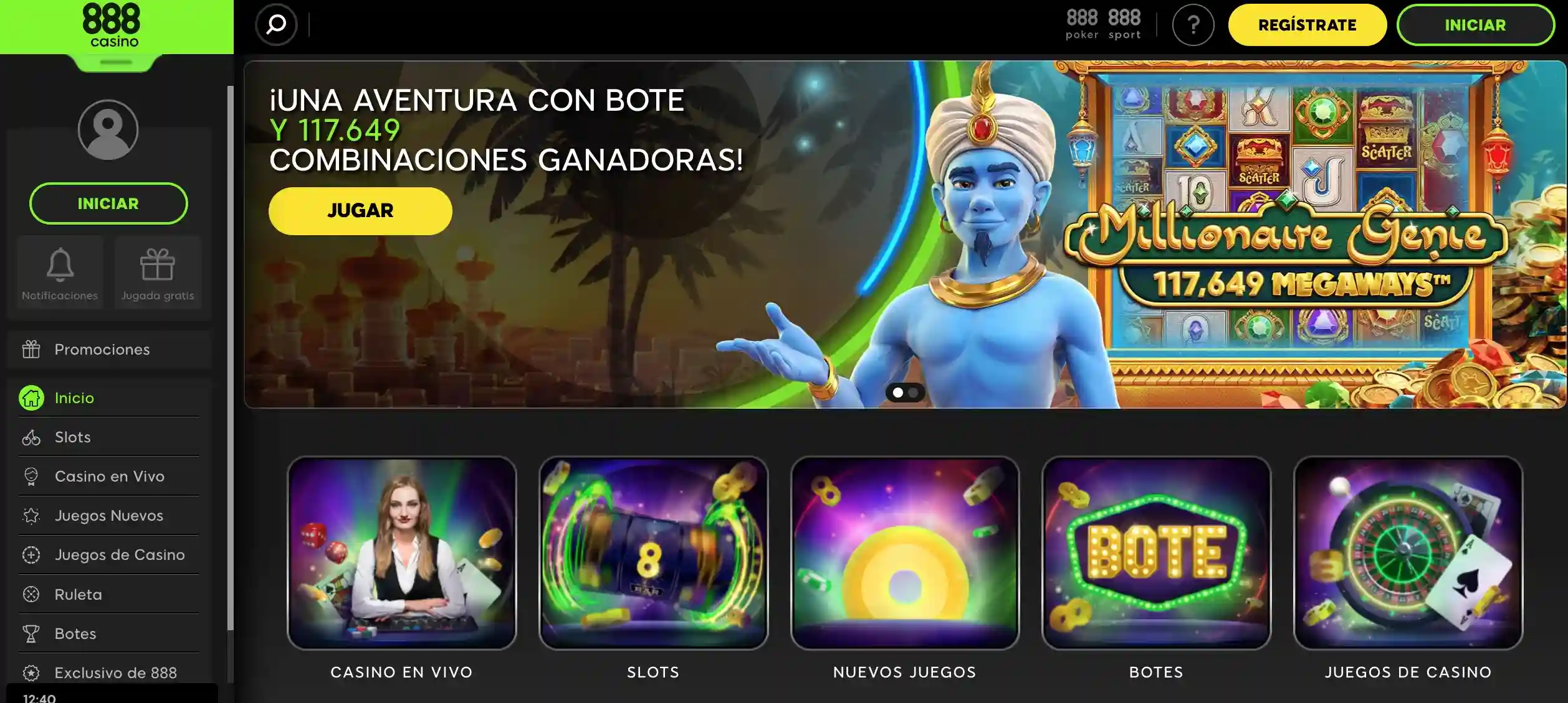 Juega gratis en 888 Casino 888 Casino