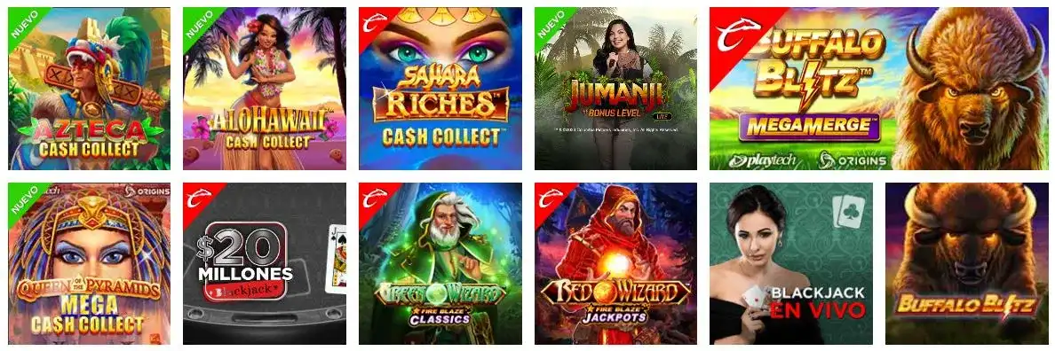 Los juegos que ofrece un casino online Juegos de casino